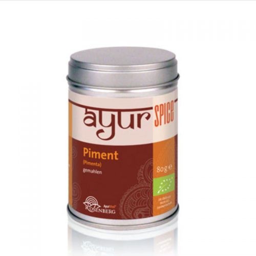 Piment, Bio Ayurvedisches Gewürzpulver 80 g AyurSpice 