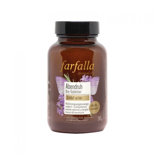 Comprimés Soirée sereine bio Compléments alimentaires  Farfalla 