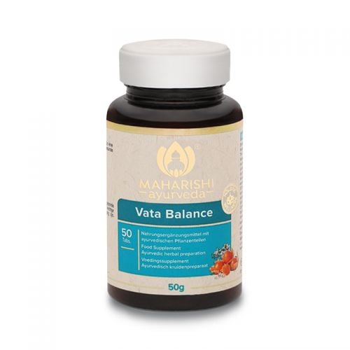 Vata Balance Nahrungsergänzungsmittel mit ayurvedischen Pflanzenteilen 50 Tabletten / 50 g Maharishi Ayurveda 