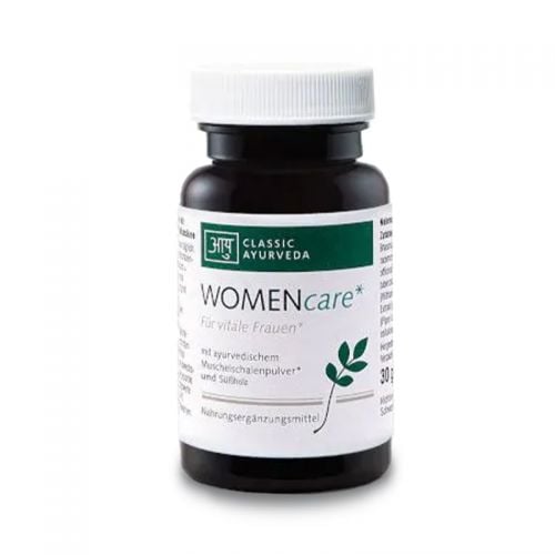 WOMENcare Nahrungsergänzungsmittel mit Calcium* und Saponinen 30 g (ca. 60 Kapseln) Classic Ayurveda 