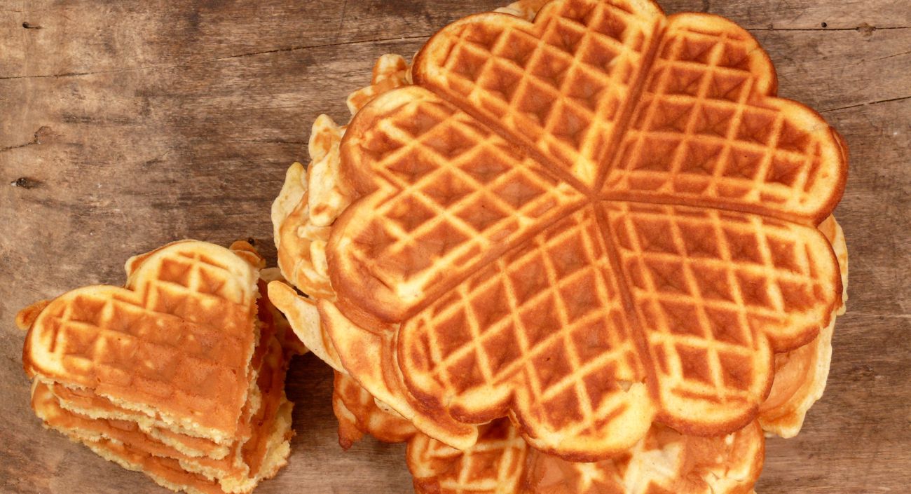 Gauffres épicées de mung