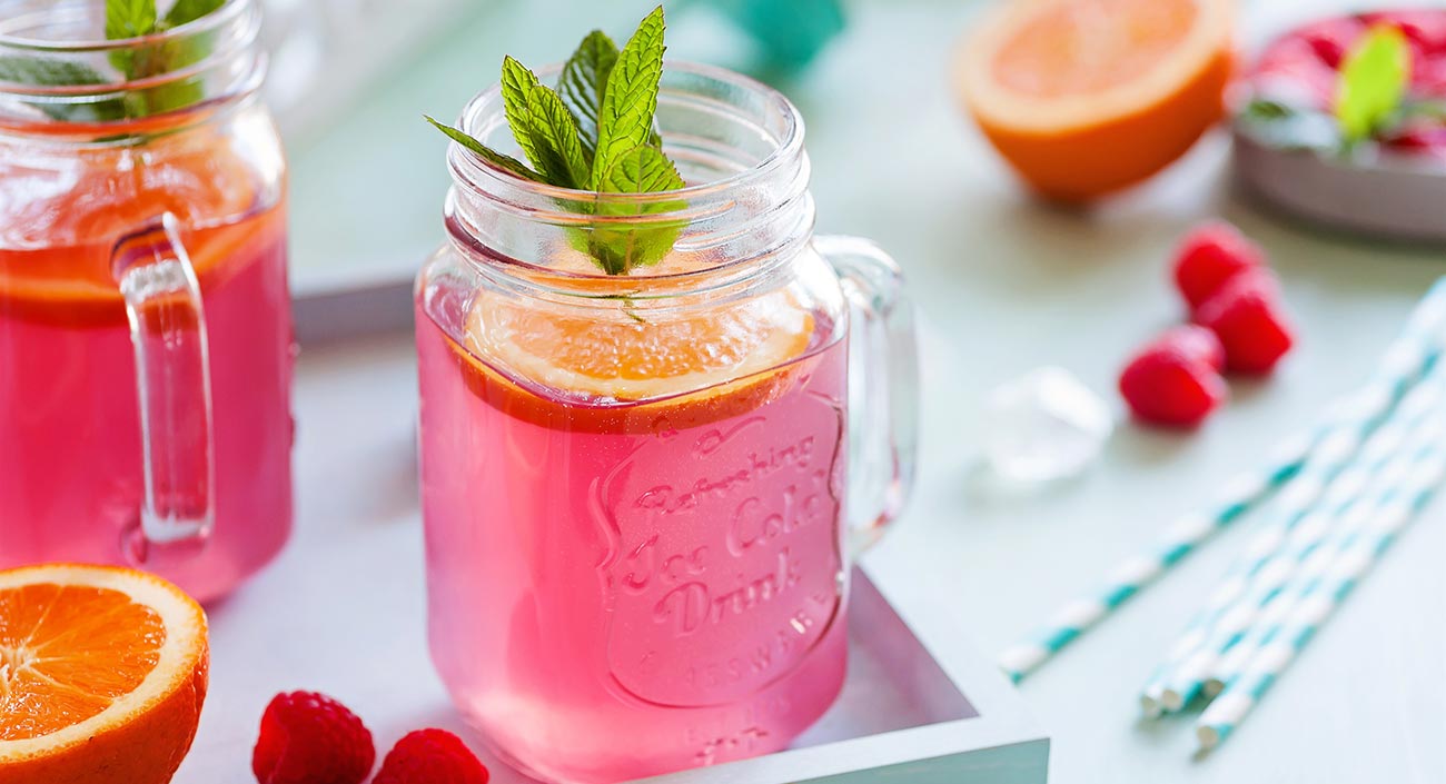 Thé glacé fruité - ayurvédique sans glace