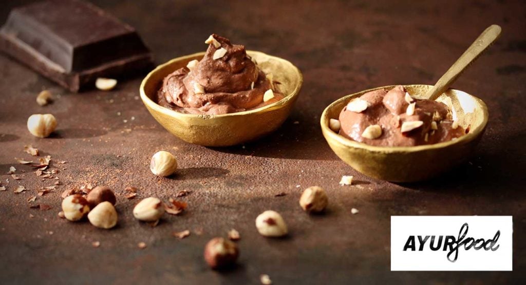 Recette ayurvédique : Crème végane au chocolat