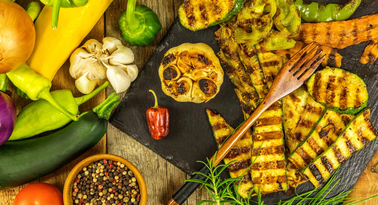 Ayurvedischer Grillteller